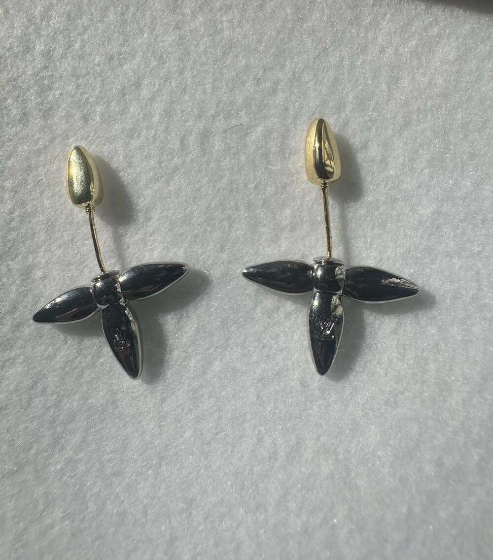 Louis Vuitton Louisette Flower Earrings